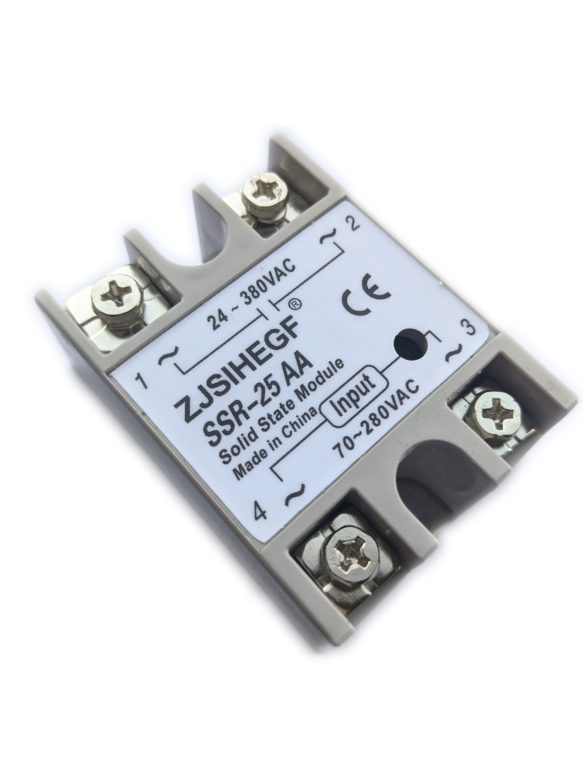 Tsr-25aa 3 Phase Solid State Relay 25a 90-280v Ac To 30-480v Ac Relay  Module Control Relay Mini Rele 220v Ssr-25 W/plastic Cover - Relays -  AliExpress